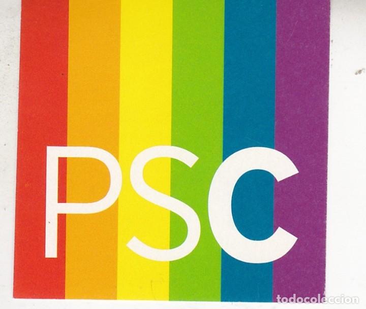 Adesivi di collezione: Pegatina, pegatinas, adhesivo, adhesivos. PSC PRO MOVIMIENTO GAY HACIA 2010