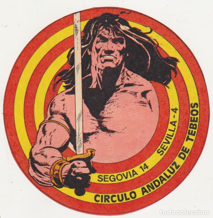 Pegatinas de colecci&oacute;n: Pegatina. C&iacute;rculo Andaluz de Tebeos. - Foto 1