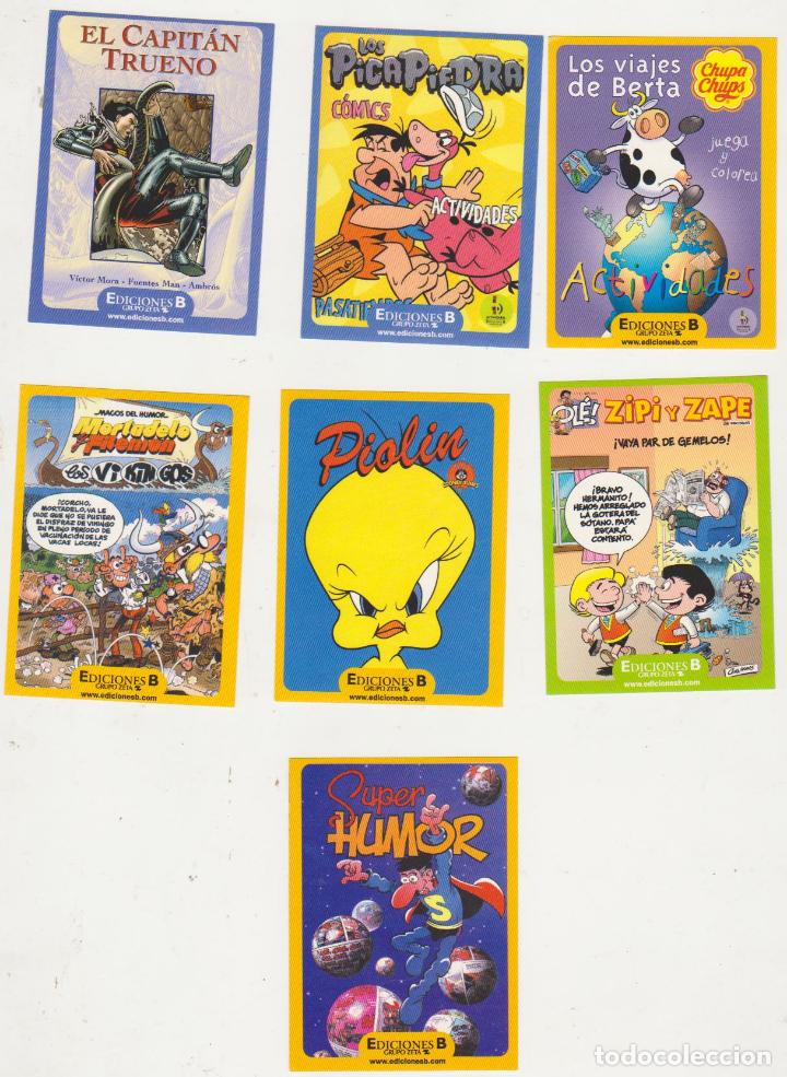 Pegatinas de colecci&oacute;n: Pegatinas. Lote de 7. Ediciones B. - Foto 1