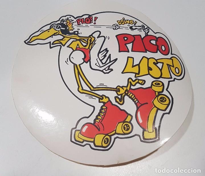 Pegatinas de colecci&oacute;n: ANTIGUA PEGATINA PICO LISTO