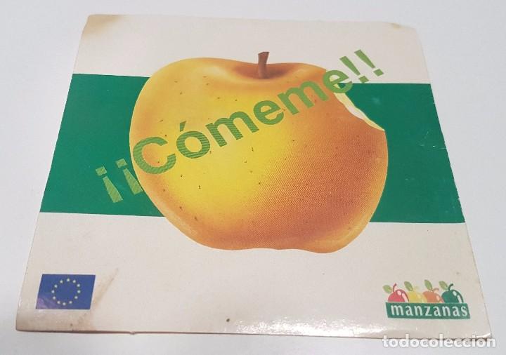 Pegatinas de colecci&oacute;n: ANTIGUA PEGATINA COMEME , MANZANAS , UNION EUROPEA