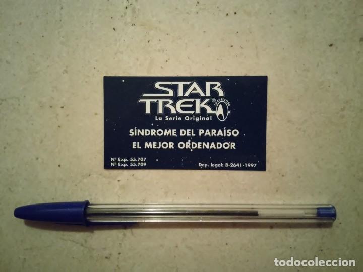 Pegatinas de colecci&oacute;n: PEGATINA ORIGINAL - LA serie original TOS - STAR TREK - A&Ntilde;O 1997