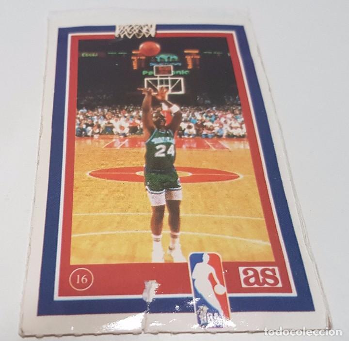 Collection stickers: ANTIGUA PEGATINA BALONCESTO , BASKET , NBA , REVISTA AS