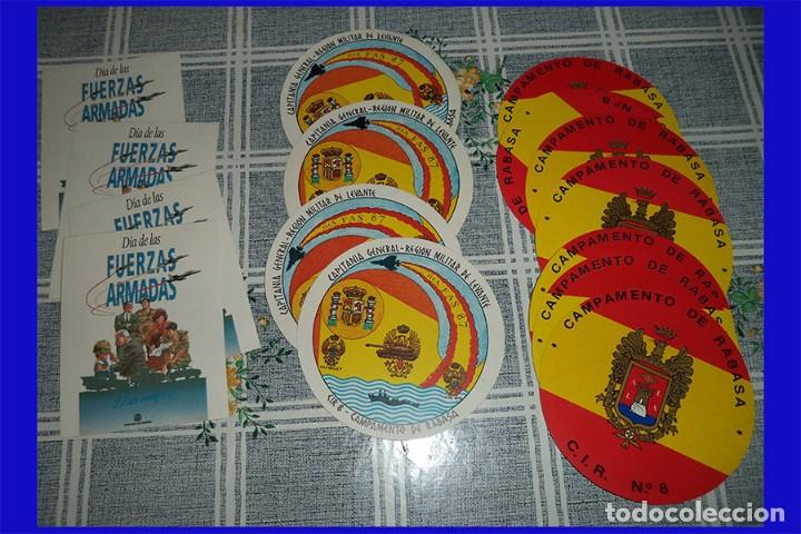 Pegatinas de colecci&oacute;n: 16 PEGATINAS AUTOADHESIVAS DEL EJERCITO - Foto 1
