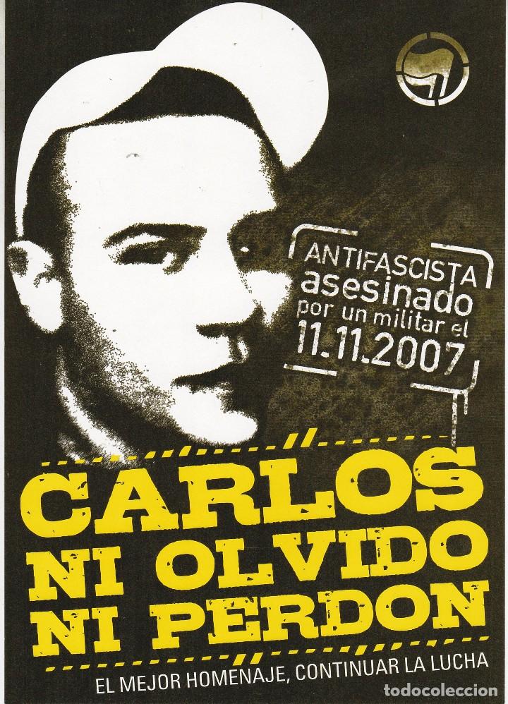 Pegatinas de colecci&oacute;n: Pegatina, pegatinas, adhesivo, adhesivos. CARLOS NI OLVIDO NI PERD&Oacute;N, HACIA 2007