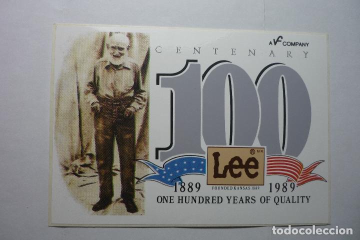 Pegatinas de colecci&oacute;n: PEGATINA CENTENARIO LEE - Foto 1