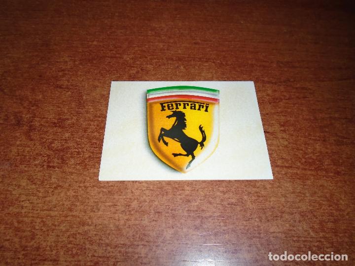 Pegatinas de colecci&oacute;n: CROMO PEGATINA MARCA MAN&Iacute;A DE EDICIONES ESTE: FERRARI, AUTOMOVIL / PUBLICIDAD