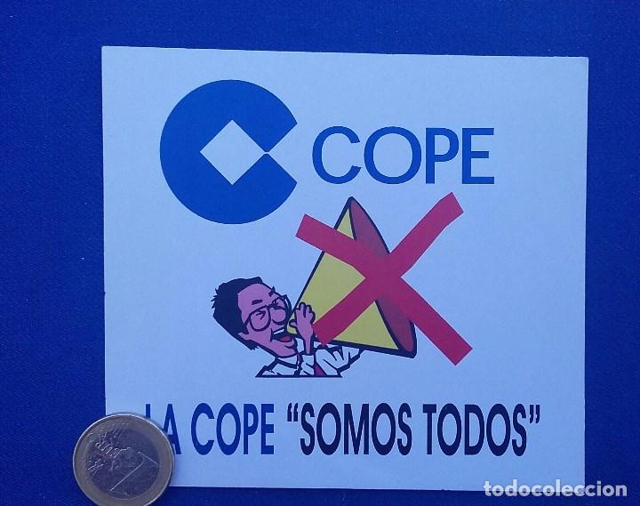 Pegatinas de colecci&oacute;n: Pegatina COPE. - Foto 1