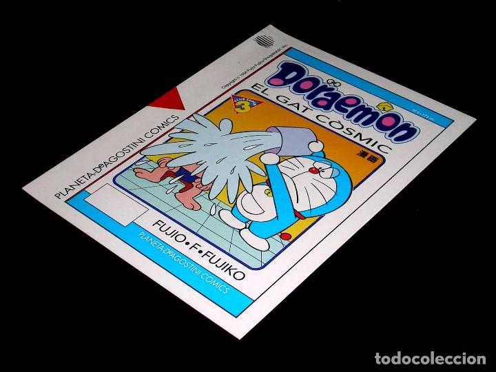 Pegatinas de colecci&oacute;n: Doraemon El Gat C&ograve;smic. Pegatina adhesivo Planeta de Agostini, original a&ntilde;o 1994. Sin pegar