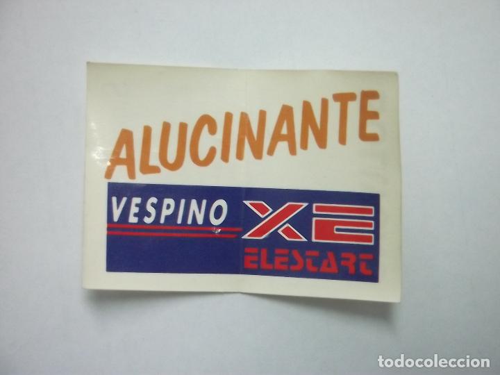 Autocollants de collection: PEGATINA ADHESIVO BOLLYCAO. ALUCINANTE VESPINO ELESTART. TDKP12