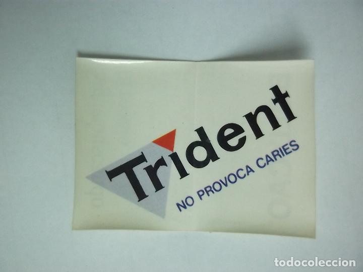 Collection stickers: PEGATINA ADHESIVO BOLLYCAO. TRIDENT NO PROVOCA CARIES. TDKP12
