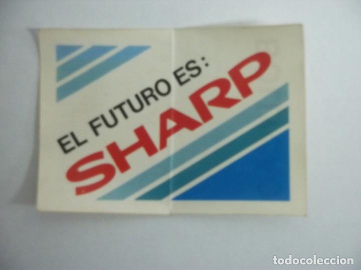 Autocollants de collection: PEGATINA ADHESIVO BOLLYCAO. EL FUTURO ES SHARP. TDKP12