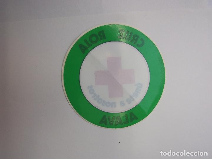 Autocolantes de cole&ccedil;&atilde;o: PEGATINA ADHESIVO CRUZ ROJA ALAVA. UNETE A NOSOTROS. TDKP12