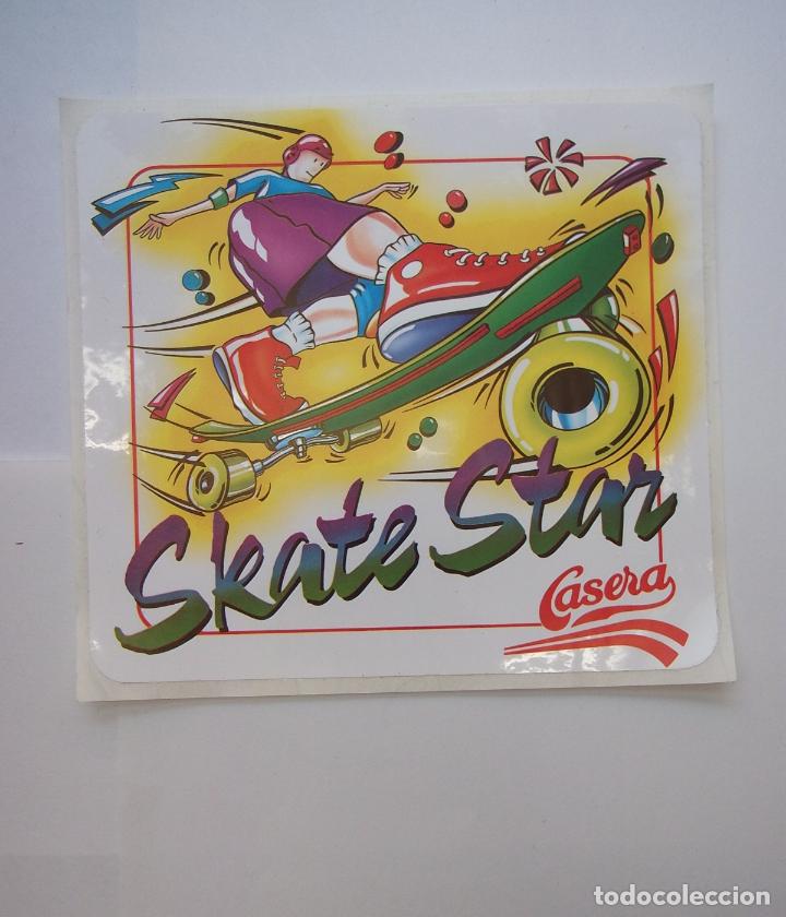 Pegatinas de colecci&oacute;n: PEGATINA ADHESIVO SKATE STAR. LA CASERA. TDKP12