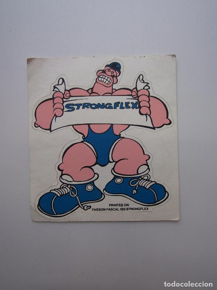 Pegatinas de colecci&oacute;n: PEGATINA ADHESIVO. STRONGFLEX. TDKP12