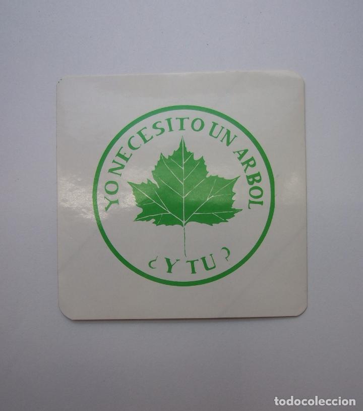 Pegatinas de colecci&oacute;n: PEGATINA ADHESIVO YO NECESITO UN ARBOl. &iquest;Y TU?. TDKP12