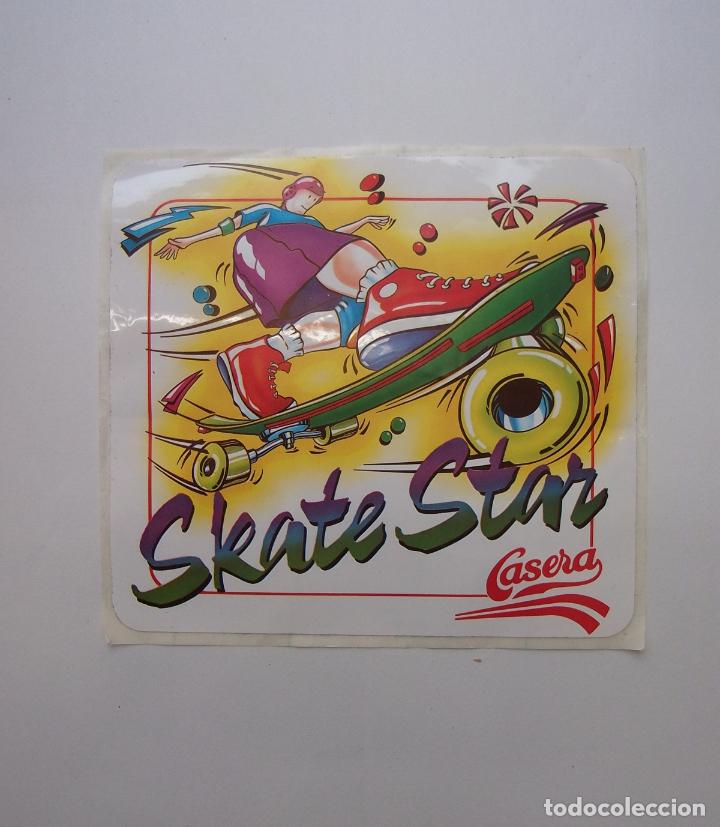 Pegatinas de colecci&oacute;n: PEGATINA ADHESIVO SKATE STAR. LA CASERA. TDKP12