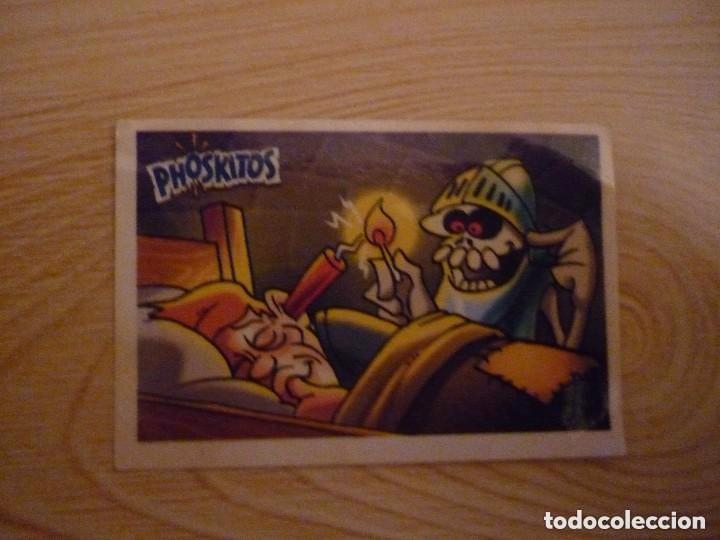 Pegatinas de colecci&oacute;n: Cromo pegatina El castillo del terror - Phoskitos