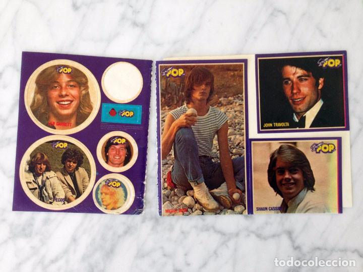 Pegatinas de colecci&oacute;n: ADHESIVO - PEGATINA - SUPER POP - LEIF GARRETT, PECOS, MIGUEL BOS&Eacute;, JOHN TRAVOLTA, SHAUN CASSIDY