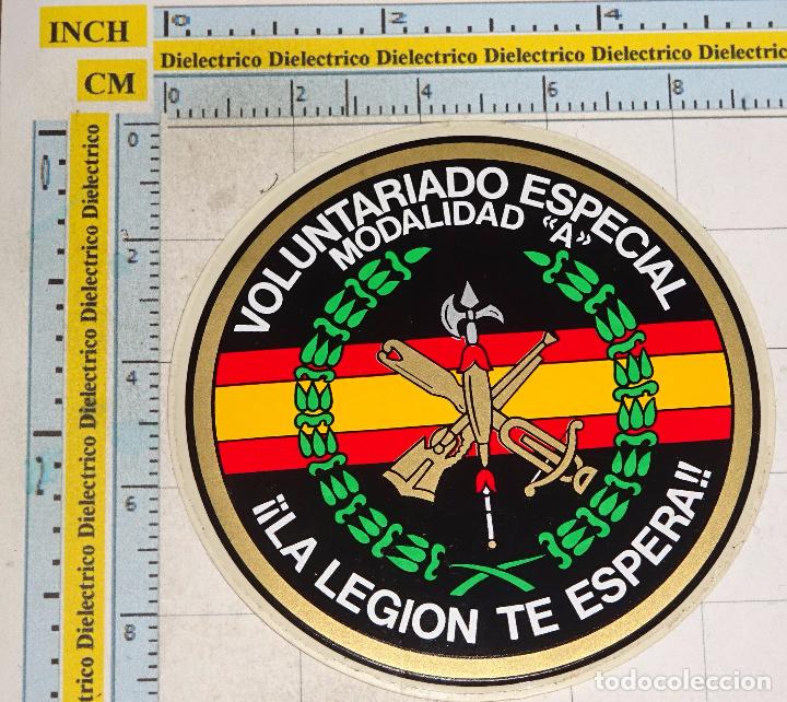 Pegatinas de colecci&oacute;n: PEGATINA MILITAR LEGIONARIA. VOLUNTARIADO ESPECIAL MODALIDAD A. LA LEGI&Oacute;N TE ESPERA