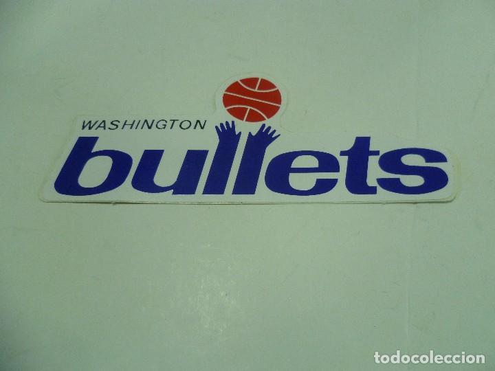 Pegatinas de colecci&oacute;n: Pegatina NBA-Washington bullets - Foto 1
