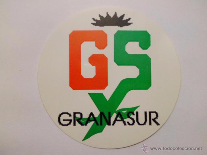 Pegatinas de colecci&oacute;n: PEGATINA GRANASUR - Foto 1