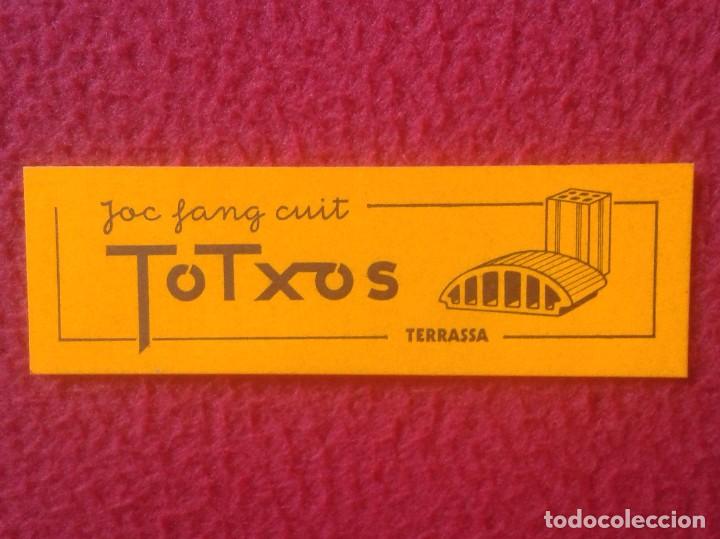 Pegatinas de colecci&oacute;n: PEQUE&Ntilde;A PEGATINA ADHESIVO STICKER TOTXOS TERRASSA TARRASA BARCELONA JOC FANG CUIT VER FOTO/S Y DESCR