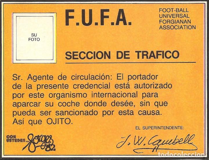 Pegatinas de colecci&oacute;n: PEGATINA - ADHESIVO FORGES 82 - SECCION DE TRAFICO PERMISO APARCAMIENTO - MUNDIAL 1982 ESPA&Ntilde;A