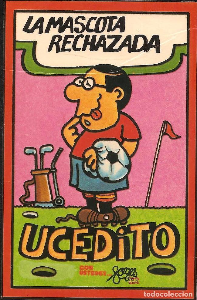 Pegatinas de colecci&oacute;n: PEGATINA - ADHESIVO FORGES 82 - UCEDITO - MUNDIAL 1982 ESPA&Ntilde;A