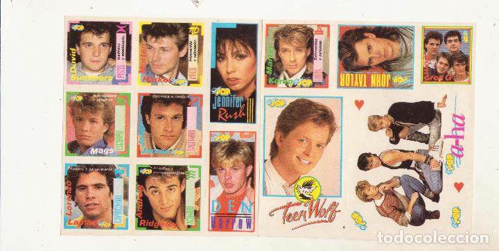 Pegatinas de colecci&oacute;n: lote pegatinas super pop