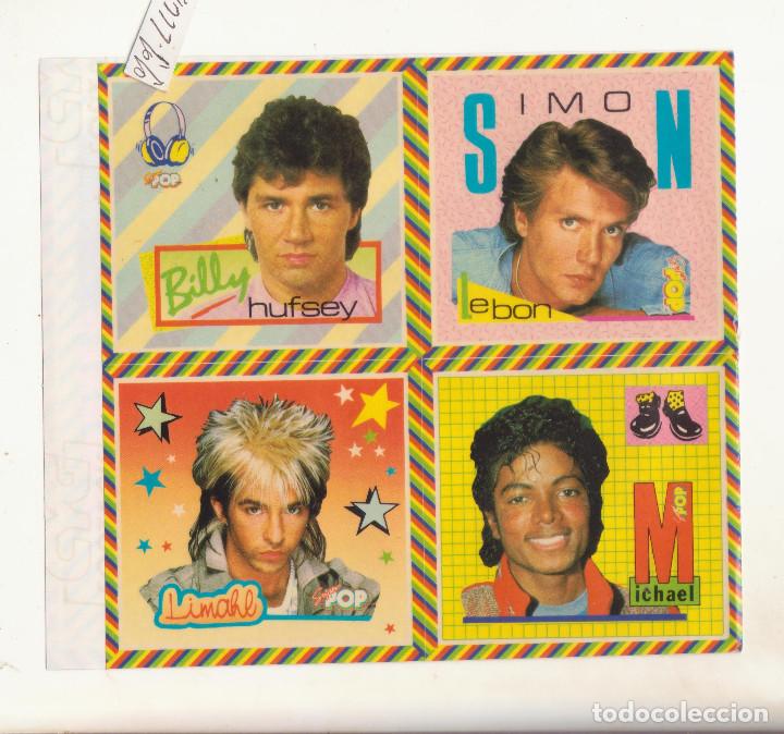Pegatinas de colecci&oacute;n: super pop lote pegatinas michael jackson john taylor duran etc