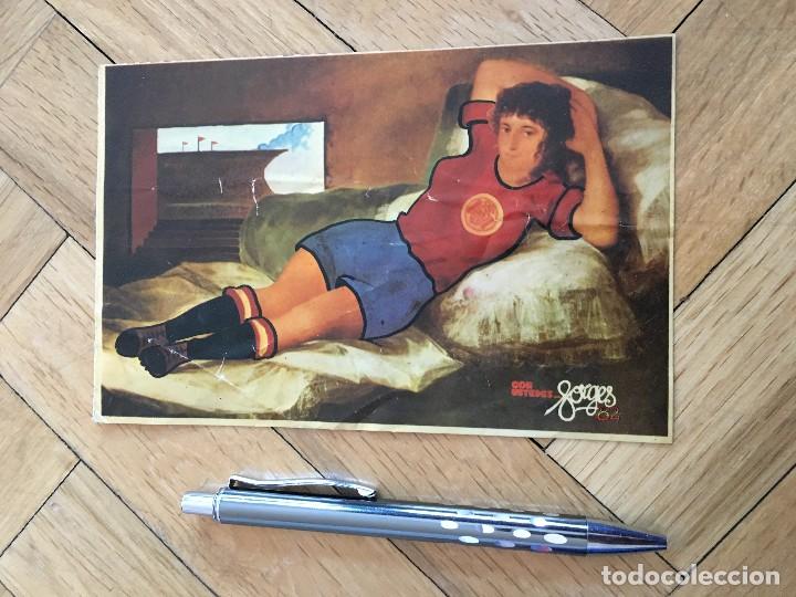 Pegatinas de colecci&oacute;n: R3492 PEGATINA ADHESIVO FORGES MUNDIAL ESPA&Ntilde;A 82 CUADRO LA MAJA DESNUDA 1982