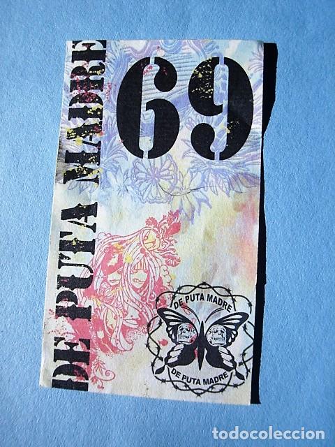 Pegatinas de colecci&oacute;n: PEGATINA DE PUTA MADRE 69 - Foto 1