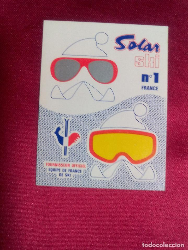 Pegatinas de colecci&oacute;n: PEGATINA. ADHESIVO.SOLAR SKI. N&ordm; 1. FRANCE. SIN PEGAR.