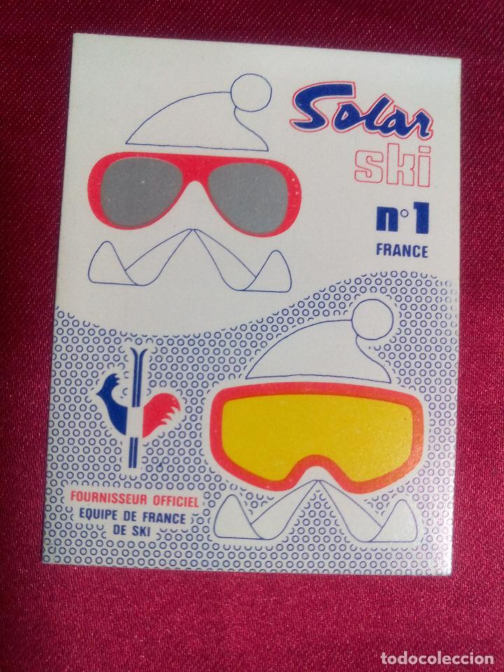 Pegatinas de colecci&oacute;n: PEGATINA. ADHESIVO. SOLAR SKI. N&ordm; 1. FRANCE. SIN PEGAR.