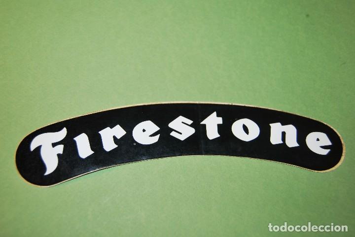 Pegatinas de colecci&oacute;n: PEGATINA DE FIRESTONE - COCHE - AUTOM&Oacute;VIL - ADHESIVO - SIN PEGAR - T