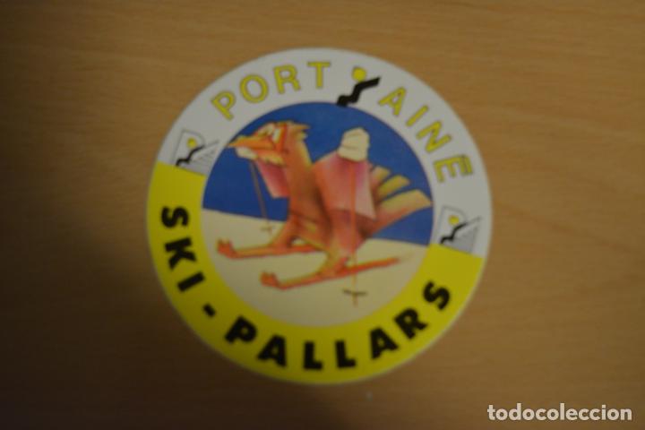 Pegatinas de colecci&oacute;n: PEGATINA DE PORT AIN&Egrave;,SKI-PALLARS