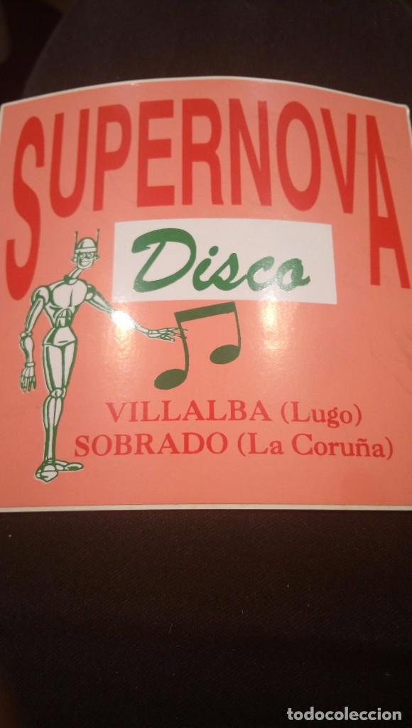 Pegatinas de colecci&oacute;n: Supernova discoteca pegatina - Foto 1
