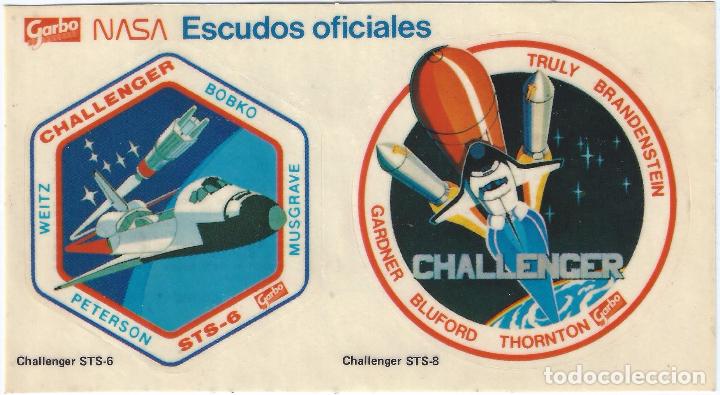 Pegatinas de colecci&oacute;n: Pegatina NASA - Garbo - Foto 1