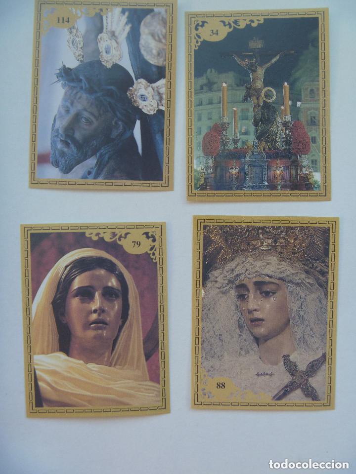 Pegatinas de colecci&oacute;n: SEMANA SANTA DE SEVILLA : LOTE DE 4 PEGATINAS DE LA COLECCION &uml; ESTAMPAS DE SEVILLA &uml;.