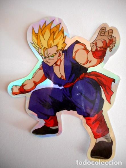 Pegatinas de colecci&oacute;n: PEGATINA METALIZADA SON GOHAN ( DRAGONBALL Z ) 14 CM