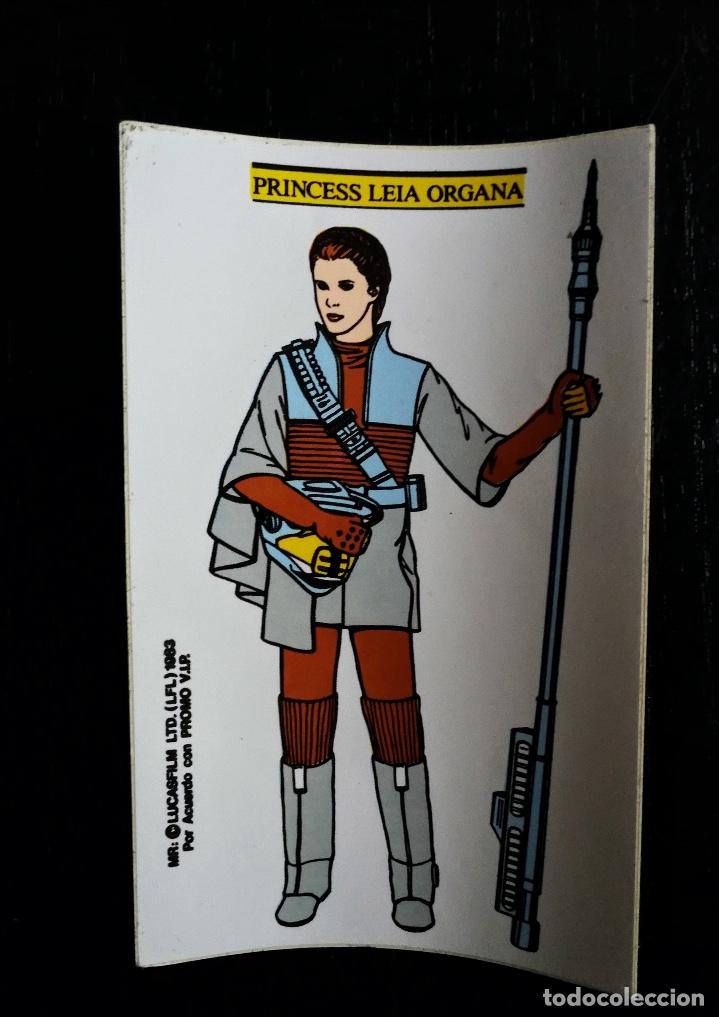 Pegatinas de colecci&oacute;n: ANTIGUA PEGATINA DE PRINCESA LEIA ORGANA - LUCASFILM 1983 - STAR WARS - ORIGINAL DE EPOCA -