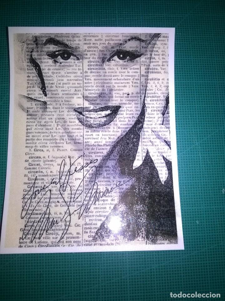 Pegatinas de colecci&oacute;n: Pegatina de Marilyn Monroe 9x13-mod4