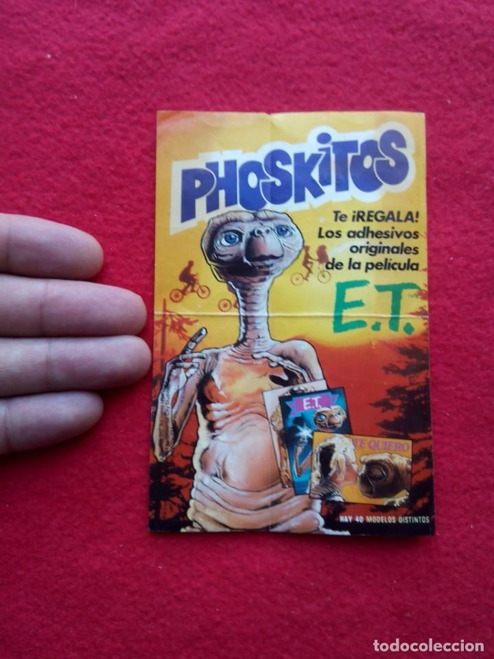 Pegatinas de colecci&oacute;n: GRAN PEGATINA ET PHOSKITOS 14 CM L22