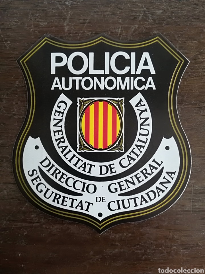 Pegatinas de colecci&oacute;n: Pegatina adhesivo Polic&iacute;a Auton&oacute;mica Gen. Cat. Direcci&oacute; General Seguretat Ciutadana - Mossos