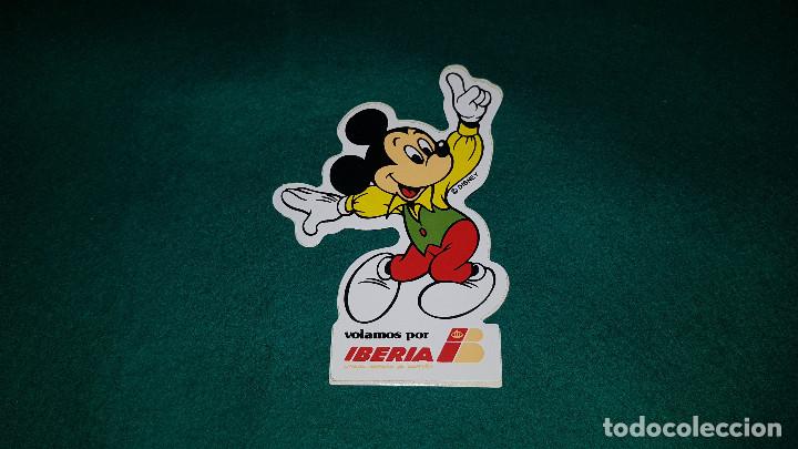 Pegatinas de colecci&oacute;n: PEGATINA - ADHESIVO - STICKER - IBERIA MICKEY MOUSE