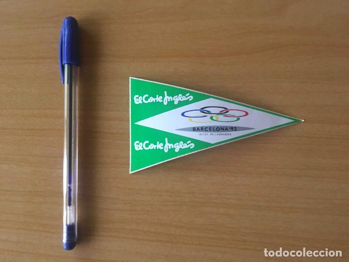 Pegatinas de colecci&oacute;n: Pegatina El Corte Ingl&eacute;s Olimpiadas Barcelona 92