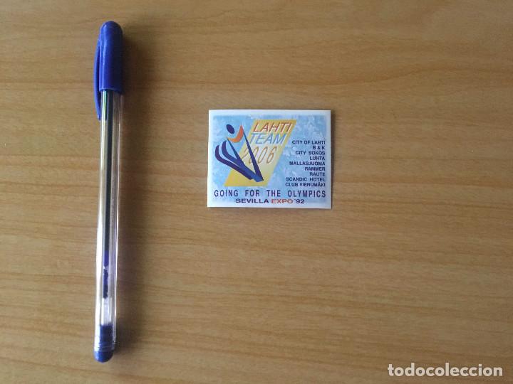 Pegatinas de colecci&oacute;n: Pegatina Lahti Team 2006 ski