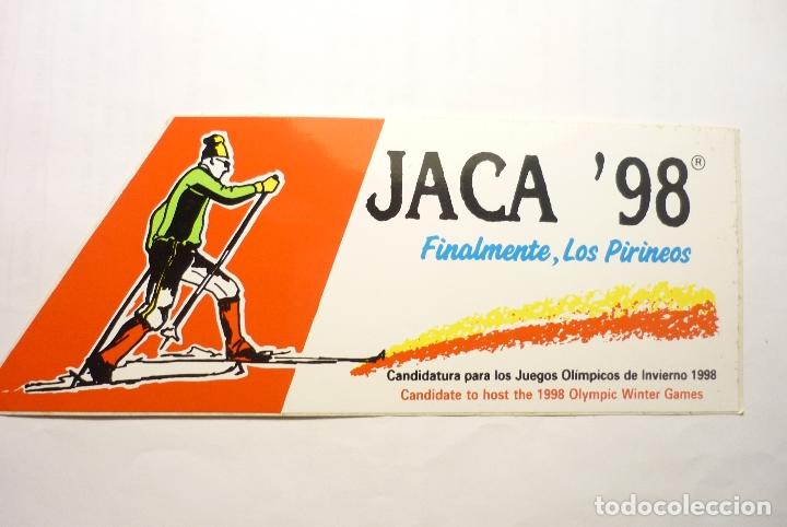 Pegatinas de colecci&oacute;n: PEGATINA SKI JACA 98 JUEGOS OLIMPICOS 98