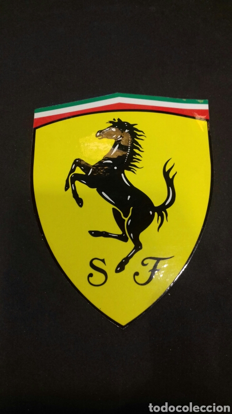 Pegatinas de colecci&oacute;n: Pegatina Ferrari